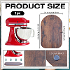 Wooden Mixer Slider Mat ODIS-WH0108-086-2