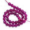 Natural White Jade Bead Strands G-R346-10mm-11-2