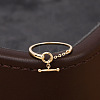 OT Clasp 925 Sterling Silver Adjustable Finger Rings for Women FS-WGD796A-01-3