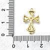 Brass Micro Pave Cubic Zirconia Pendants KK-K400-40G-3