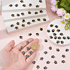 60Pcs Alloy Enamel Charms ENAM-DC0002-25-3