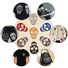 SUPERFINDINGS Skull Rhinestone Patches DIY-FH0002-05-4