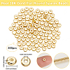 Brass Beads KK-BBC0021-17C-2