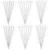 36Pcs 3 Styles 925 Sterling Silver Eye Pins STER-PH0002-65-1