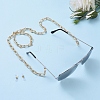 Aluminum Paperclip Chains Glasses Neck Cord AJEW-EH00027-01-4