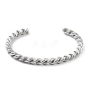 304 Stainless Steel Cuff Bangles for Women BJEW-M310-01P-2