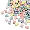 UV Plating Opaque Acrylic Beads OACR-B031-39-1