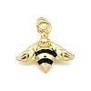 Brass Enamel Pendants KK-D343-06G-1