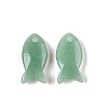 Natural Green Aventurine Pendants X-G-N342-106L-1