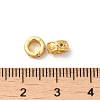 Rack Plating Brass Cubic Zirconia Beads KK-K273-15G-3