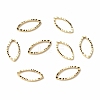 Brass Linking Rings KK-F831-016A-G-RS-1