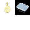 10Pcs Rack Plating Brass Pendants KK-SZ0003-14-1