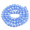 Electroplate Glass Beads Strands EGLA-A044-J1mm-A03-3