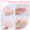 Gorgecraft 2 Bags Organza Flower Wrapping Cloth DIY-GF0009-25-6