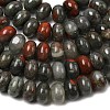 Natural African Bloodstone Beads Strands G-A280-A06-03-4