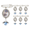 14Pcs Alloy Brooches JEWB-FH00049-1