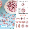 100G Pearlized Opaque Acrylic Beads OACR-TA0004-41A-4
