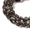 Natural Obsidian Beads Strands LS-G-P497-01A-15-5