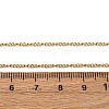 1.5MM 304 Stainless Steel Curb Chain Necklaces NJEW-T016-28G-5
