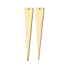 Brass Big Pendants KK-Z121-01G-1
