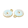 Alloy Enamel Pendants ENAM-J650-08G-05-4