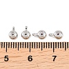 SHEGRACE Brass Tube Bails XGRPCP433-049P-3