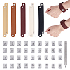 DIY Number Letter Pattern Cord Bracelet Making Kits DIY-PH0009-04-1
