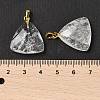 Natural Quartz Crystal Pendants G-L614-D04-G05-3