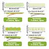 16Pcs 12 Style Fashion Acrylic Alligator Hair Clip PHAR-CA0001-003-2