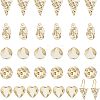 CHGCRAFT 30Pcs 5 Style304 Stainless Steel Pendant STAS-CA0001-69G-1