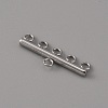201 Stainless Steel Chandelier Component Links LS-STAS-WH0043-06D-P-1-2