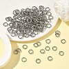 Tarnish Resistant 304 Stainless Steel Open Jump Rings X-STAS-E067-11-9mm-5