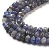 Natural Tanzanite Beads Strands G-G161-B14-01-4