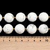 Natural Howlite Beads Strands G-C249-A13-16mm-6