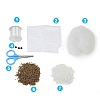 3D Owl DIY Animal Beading Embroidery Kit AC-CBA6750-04-2