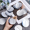 50Pcs Aluminum Wine Pourer Liquor Stopping Pour Disks AJEW-SP0004-58-3