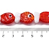 Handmade Lampwork Beads Strands LS-LAMP-G154-07M-2