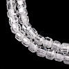 Cubic Zirconia Bead Strands ZIRC-P109-01B-4