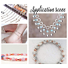 75Pcs 5 Styles Rack Plating Brass Spacer Beads KK-LP0001-07RG-4