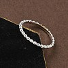 925 Streling Silver Plain Band Rings RJEW-P164-01C-P-3