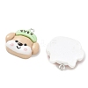 Opaque Resin Pendants RESI-A054-01-2