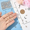 80Pcs 4 Styles Brass Cubic Zirconia Charms Sets ZIRC-YW0001-27-5