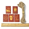 100Pcs Rectangle Paper Gift Tags CDIS-FS0001-19A-5