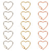 15Pcs 3 Colors Alloy Screw Carabiner Lock Charms FIND-AN0001-12-1