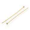 Brass Ball Head Pins KK-G331-10-0.8x40-3