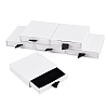 Cardboard Paper Jewelry Set Drawer Boxes with Sponge Inside FIND-WH0199-43C-1