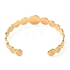 304 Stainless Steel Sun Cuff Bangles LS-BJEW-F457-25G-2
