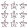 10Pcs Glass Pendants GLAA-YW0004-64A-05-1
