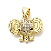 Brass Pendants KK-M324-21G-1
