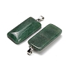 Natural Green Aventurine Pendants GG-CBAA0EE-01P-03-2